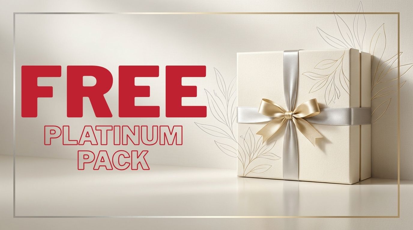 September special - free platinum pack!