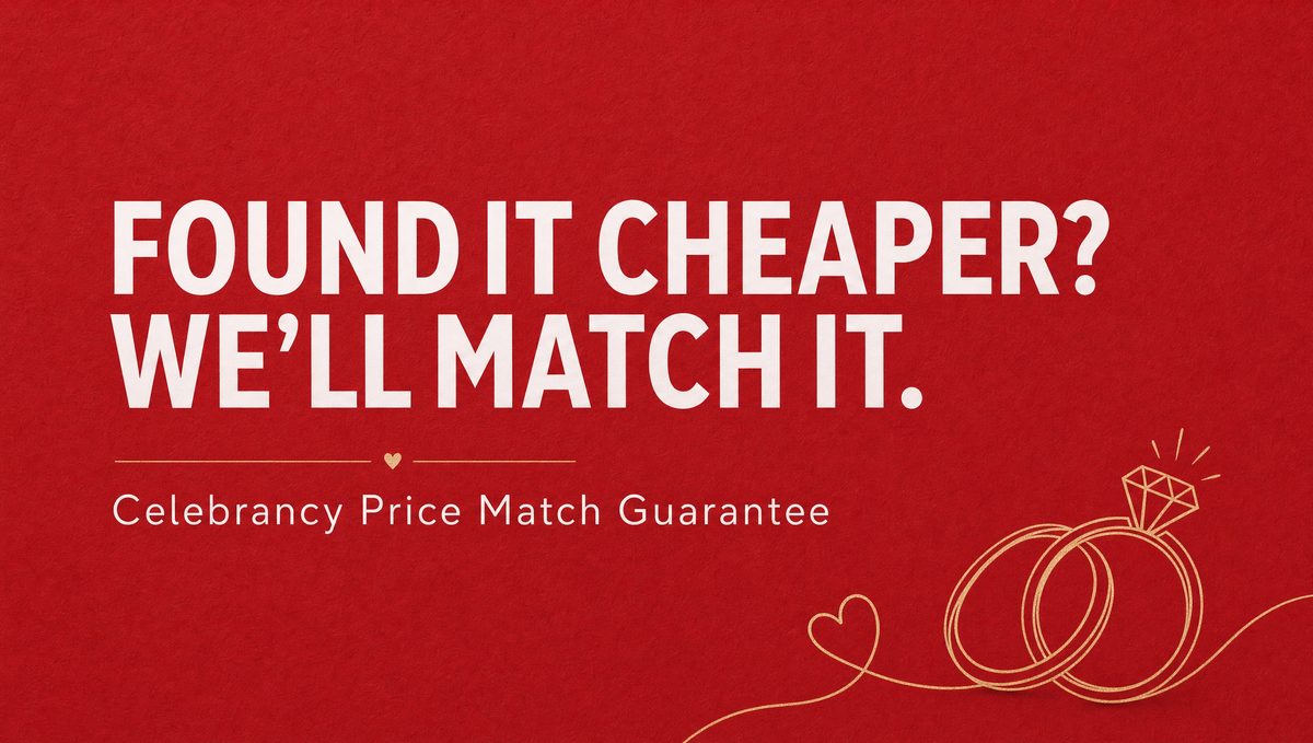 Celebrancy Price Match Guarantee - found an equivalent course cheaper, we'll match it